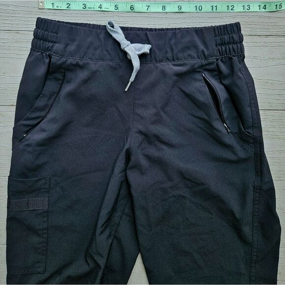 Wonder Wink jogger skinny pant scrubs XS w bonus nursing WE CAN DO IT tshirt - Picture 14 of 16